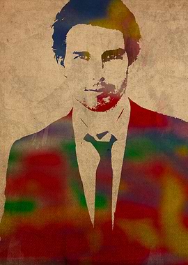 Tom Cruise Watercolor Portrait