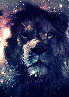 Leo Lion : Deep Pastels My has collected lions my entir ...
