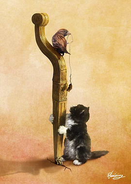 The Cat, the Bird and the Mouse