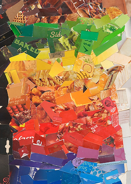 All the colors of the commercial rainbow!