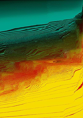 ‘tktncbch’ by OW. A series of digital disturbances crea ...