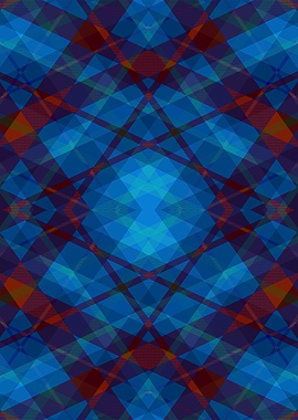 Kaleidoscope Blue