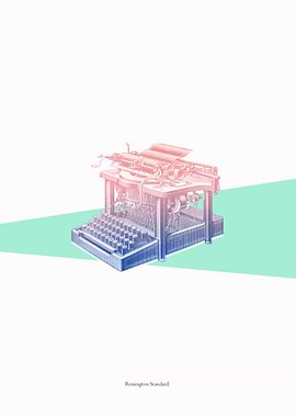 no.11 - Remington Standard. Type-writer. Contemporary a ...