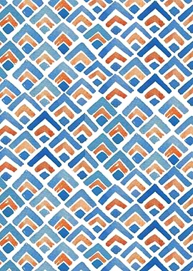 Mountains in watercolor.