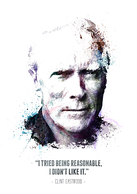 Clint Eastwood and his quote