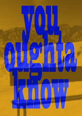 You Oughta Know