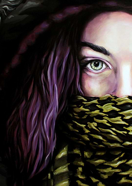 Based on original 36' x 36' acrylic on canvas painting. ...