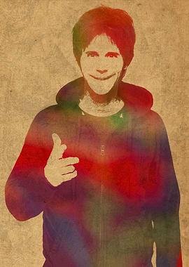 Dana Carvey Comedian Actor Watercolor Portrait on Canva ...