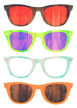 Minimal Glasses Artwork