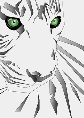 Tiger's Soul | Digital Art, 2016