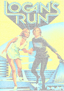Logan's Run. A typographic poster for Logan's Run. Crea ...