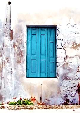 CRETAN DOOR No2-A. On a inconspicuous way, near Agios N ...