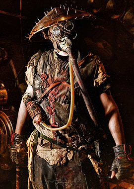 This one is a mean wasteland raider. Just waiting like ...