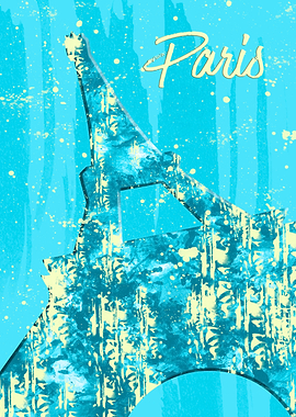 Graphic Style Eiffel Tower