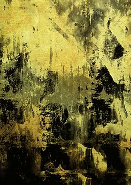abstract black gold