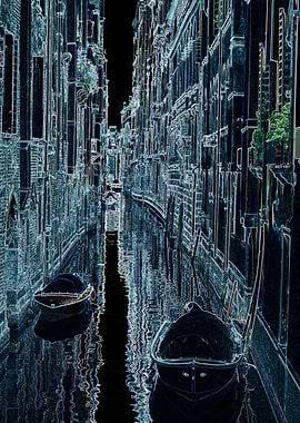 venice at night