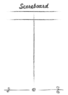 Scoreboard for games. Not reusable.