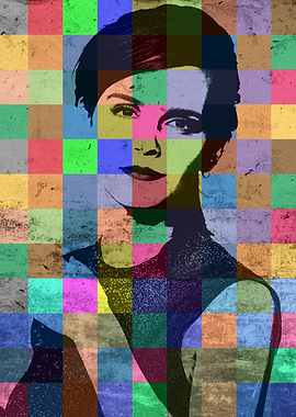 Emma Watson Patchwork Portrait.