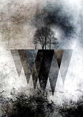 TREES over MAGIC MOUNTAINS