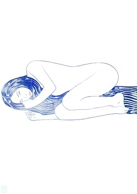 Water Nymph 60 — A mythological sea nymph created with ...