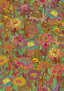 Pretty dandelions and buttercups from a morning walk in ...