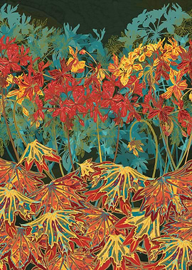 Summer geraniums! Beautiful flowers, but one of the mos ...