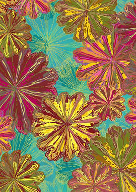 Fun 'poppytops' creation - inspired by a bird's-eye vie ...