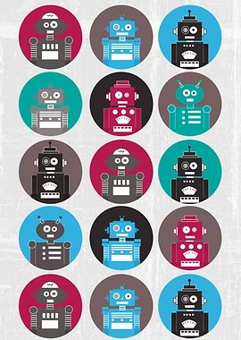 A fun robot pattern :)