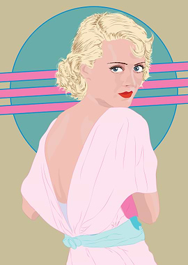 My Portrait of Bette Davis from the Legends of Hollywoo ...