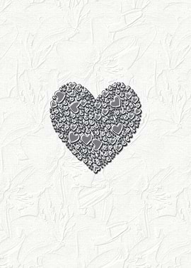 'Pure Love' Whilst working on this design purity was wh ...