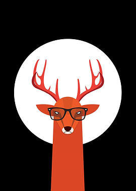 Hipster Deer