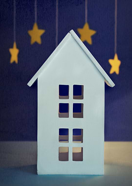 White house and four stars