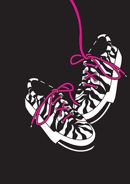 Cute animal print shoes