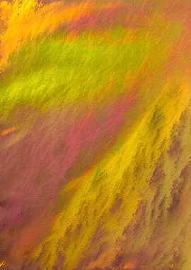 Abstract painting in autumn colors.