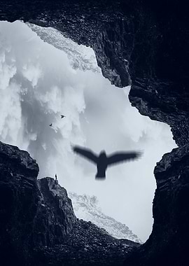 Spaces XVII - Cave Mouth Composing made with my own pic ...