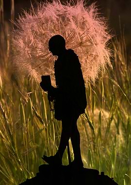 The dandelion of Gandhi