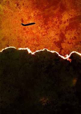 Intruder with passengers on the clouds