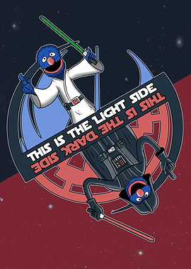 this is the light side, this is the dark side