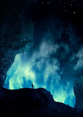 Spaces XVIII - at night