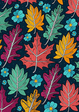 Last leaves of autumn