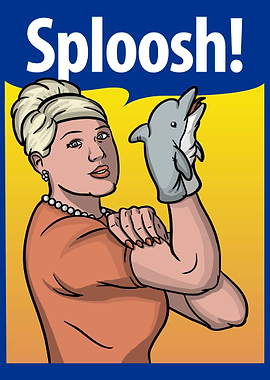 we can do it. Rosie propaganda poster parody, with Pam ...