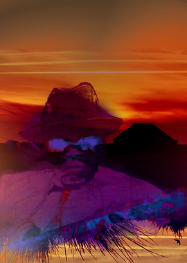 The late but great John Lee Hooker. My painting of him ...