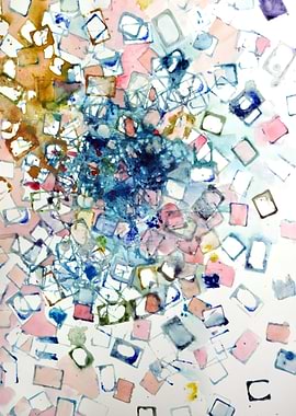 watercolor explosion
