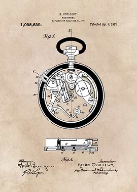 patent - Coullery - Metronome - 1908