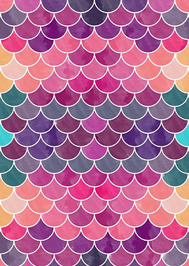 Watercolor Lovely Pattern VV by Amir Faysal