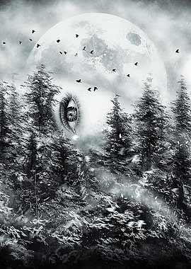 The Watcher - I'm watching you now in the icy woods a ...