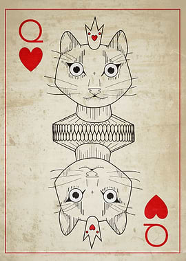 Queen of Hearts Cat