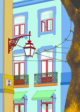 Carmo, photography taken in Lisbon. A Pop art aproach t ...