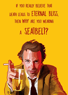 A digital portrait of the famous comedian Doug Stanhope ...