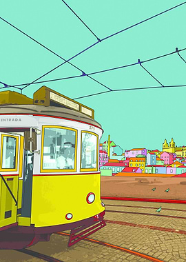 Lisbon traz, photography taken in Alfama, Lisbon. A Pop ...